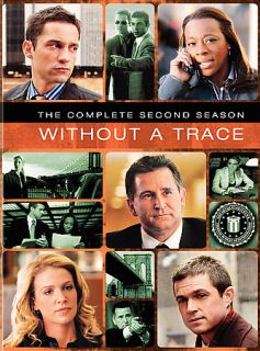 Without A Trace   The Complete Second Season DVD, 2007, 6 Disc Set 