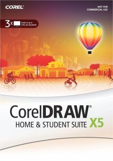   Suite X5 Home and Student X 5 Corel DRAW PRO GRAPHIC X3 3 RETAIL Box