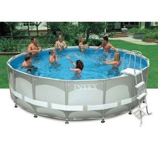 NEW Intex Above Ground 16ft X 48in Ultra Frame Swimming Pool Set