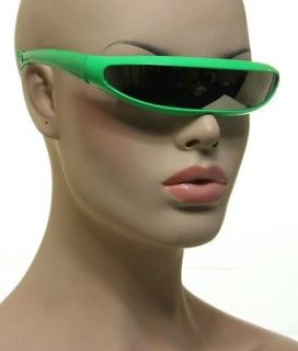 New Cyclops Green Sunnies Cool Costume Party Space Alien Sunglasses 
