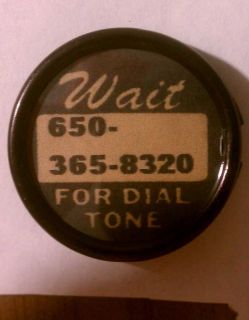 Western Electric Dial Card Set Card Retainers Dial Center set Number 