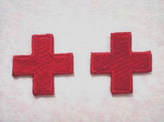   Cross   Iron On Patch Applique Badge first aid Embroidery hospital DIY