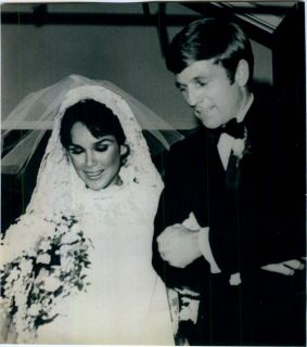 1967 Mary Ann Mobley Gary Collins Miss America Wedding Actor Press 