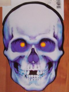 Vintage Eureka Halloween Diecut Cutout Skeleton Skull 11