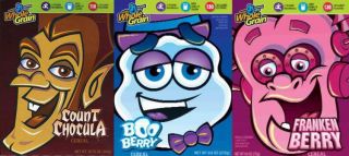 MONSTER CEREALS GUARANTEED FRESH BOO BERRY FRANKEN BERRY COUNT CHOCULA 