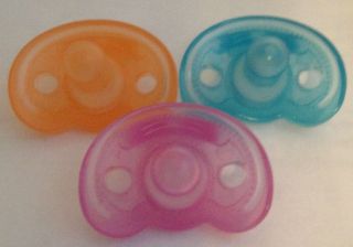 Gumdrop Pacifiers Lot of 6 VS You pick the colors! New