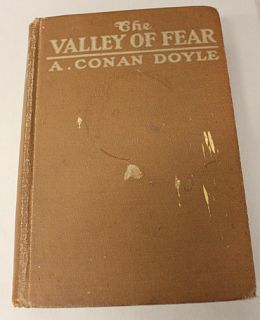 The Valley of Fear, by A. Conan Doyle   Sherlock Holmes Story, 1914