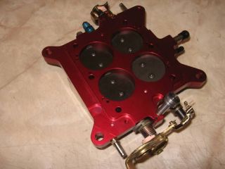 Holley, AED Billet base plate.turbo/su​percharge blo thr