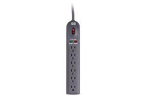 Brand New HP Surge Protector, 6 outlet PS128AA