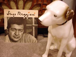 Rare French Chanson LP   Serge Reggiani   Jacques Canetti Disques # 48 