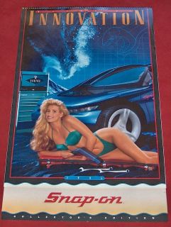 1993 SNAP ON TOOLS WAVE OF INNOVATION COLLECTOR EDITION CALENDAR 