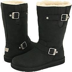 NIB UGG Australia Kensington Black Boots Size 5 EU 36 UK 3.5