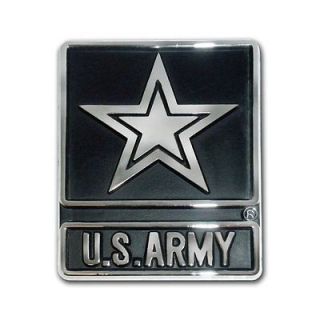   FORCES Chrome METAL car emblem Insignia Logo display USA US MILITARY