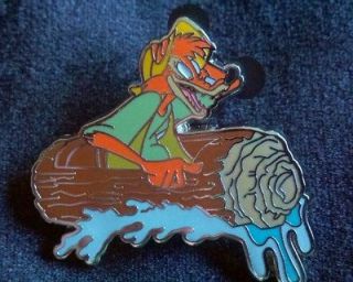 Disney Parks Adventure Brer Fox Splash Mountain Mystery Pin   MINT