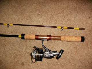   GX20N reel   freespinning well made + Wright McGill 7ft spinning rod