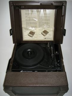 vintage Audiotronics 326 Record Player Classroom 16 33 45 78 RPM 