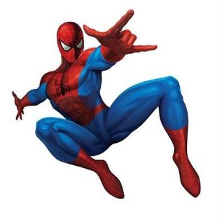 HUGE SPIDERMAN Decal Removable Super Hero WALL STICKER Peel & Stick 