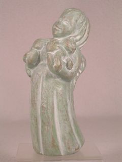 Isabel Bloom My Kitty Angel Sculpture Angel With Cat Retd 
