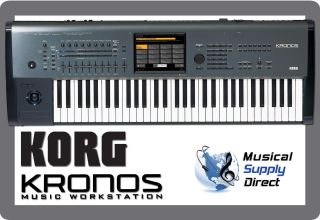 Korg Kronos 61 Key Synthesizer Workstation, New B Stock Kronos61 