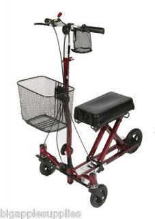 Newly listed Medline Folding Steerable Weil Knee Walker/Scooter Brakes 