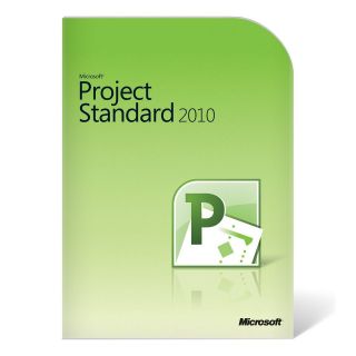 Microsoft Project Standard 2010 NEW Full RETAIL Version 076 04843 