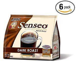 Senseo Medium Dark Roast Coffee, 18 Count Pods (Pack of 6) FREE 
