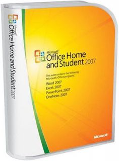 Microsoft Office Home & Student 2007 for 3 PCs NEW!!