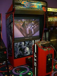 Crisis Zone 50 video arcade game made by Namco