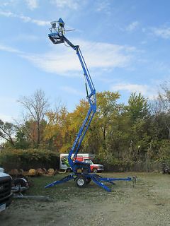 2010 TOWABLE ARTICULATED BOOM LIFT   MANLIFT   UPRIGHT TL37