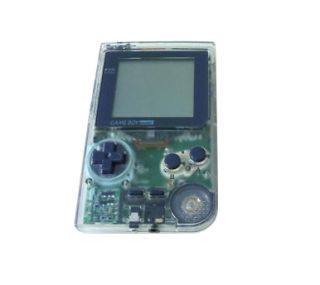 Nintendo Game Boy Pocket Clear Handheld System