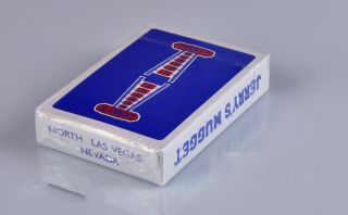 Jerrys Nugget Deck Reprints Playing Cards ( Blue and Red ) Rare 
