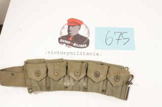 Post WWII or WWII US Army M1 Garand Ammo Belt