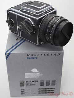   501CM Chrome Camera Set + 80mm CB T* Planar Lens + A12 Back 501C/M