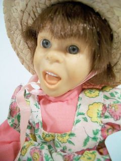 Play Zone Incorporated Bean Baby Doll 8 Expression Open Mouth w/ Tags 