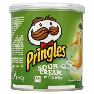 Case of 12 x Pringles Sour Cream & Onion 40g