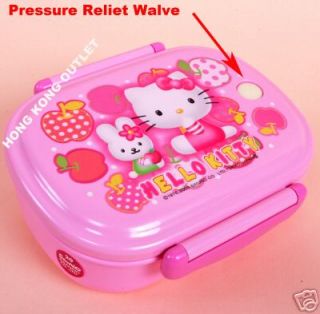 Sanrio Hello Kitty Microwave Bento Lunch Box Case G4a