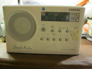 SANGEAN PR D4VW AM/FM/Weather Alert Compact Radio Sonido