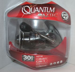 QUANTUM AZTEC SPINNING REEL * FRESH OR SALTWATER * BRAND NEW * FREE US 