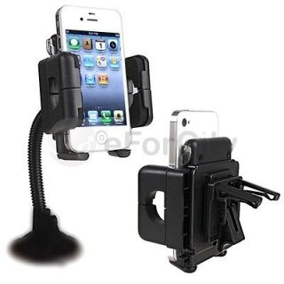   CAR MOUNT HOLDER STAND CRADLE Accessory For Apple iPhone 5 5G 4 4S 3GS