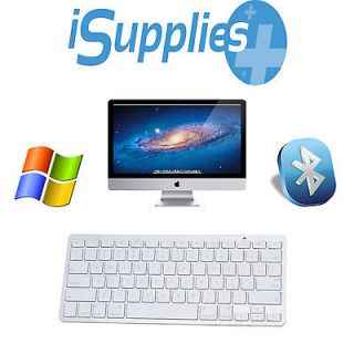 Newly listed Aluminum Bluetooth Wireless Keyboard Apple iPad 2/3 iMac