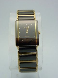 Rado Diastar 160.0281.3n Two Tone Ceramic & Gold Plated Ladies Watch
