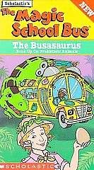   Magic School Bus: The Busasaurus VHS Scholastic Video Dinosaurs PBS