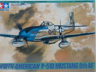   48 NORTH AMERICAN P 51D MUSTANG 8th AIR FORCE # 61040 FACTORY SEALED