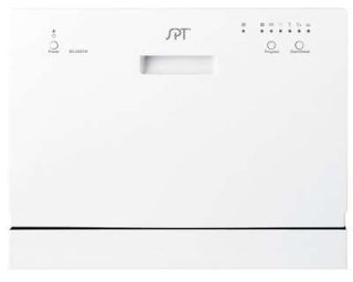 Sunpentown Countertop Dishwasher   White SD 2201W