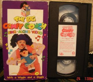 Time Life Kids The Big Comfy Couch With A Wiggle and a Giggle Vhs 