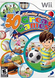 Family Party 30 Great Games Wii Video Game Brand New FREE SHIP