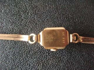 Teriam Ladies solid gold watch 16gms Ancre 15 Rubis Pima Antimagnet 