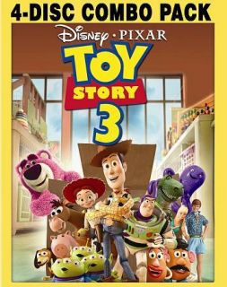 Toy Story (Blu ray/DVD, 2011, 4 Disc Set, Includes Digital Copy; 3D 
