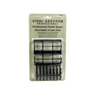 Vidal Sassoon 1875 DRYER COMB ATTACHMENT / REPLACEMENT COMBS new