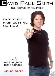 DAVID PAUL SMITH EASY CUTS HAIR CUTTING DVD MENS CUTS